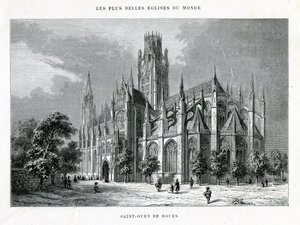 San Ouen di Rouen da Unknown